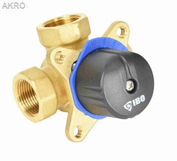 Zawór mieszający 3-drogowy trójdrożny 3/4" IBO MIX3